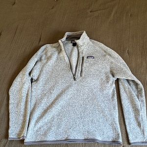 Patagonia Better Sweater 1/4 zip - Large - GREY